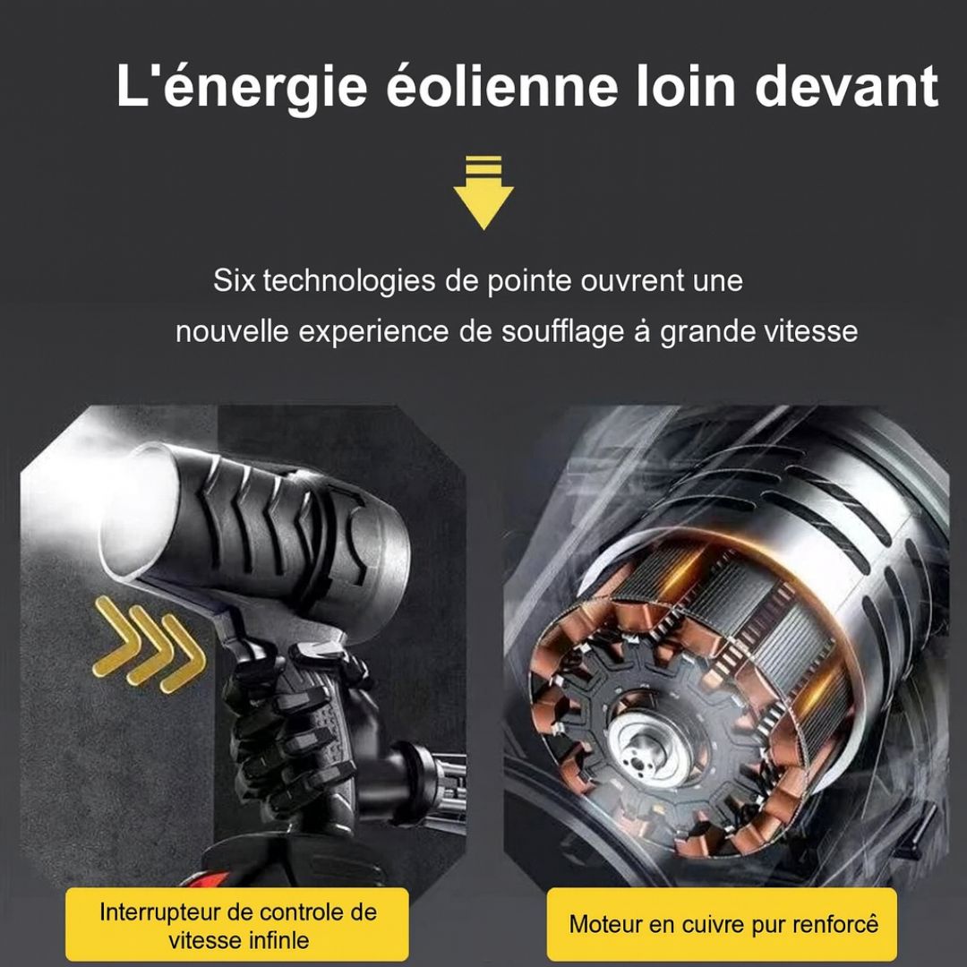 Souffleur turbo électrique