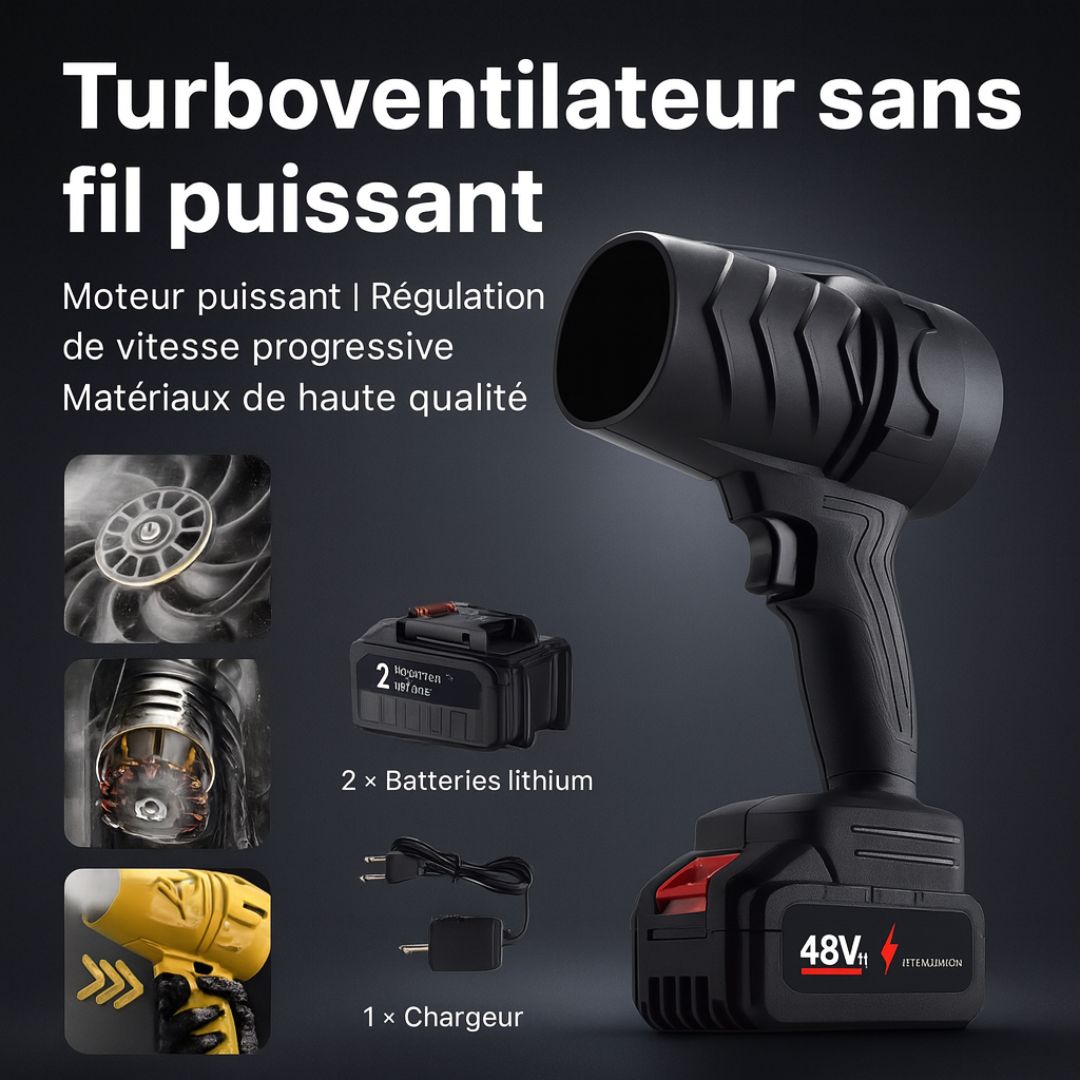 Souffleur turbo électrique